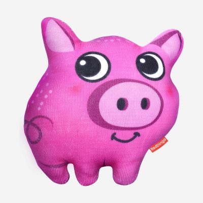 DURABLES Flat Toy Pig Pink